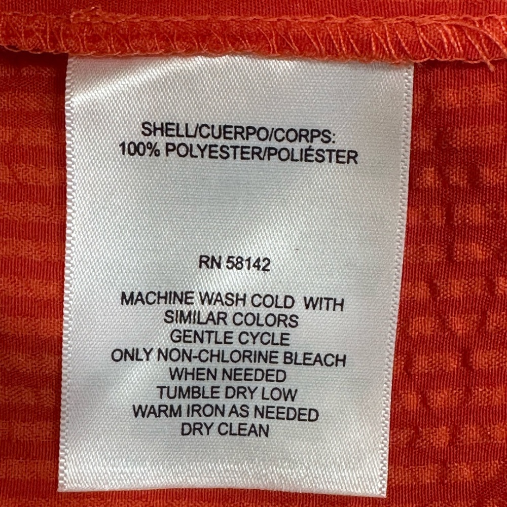 London Times Seersucker Tiered Dress Size L NWOT - Picture 6 of 8